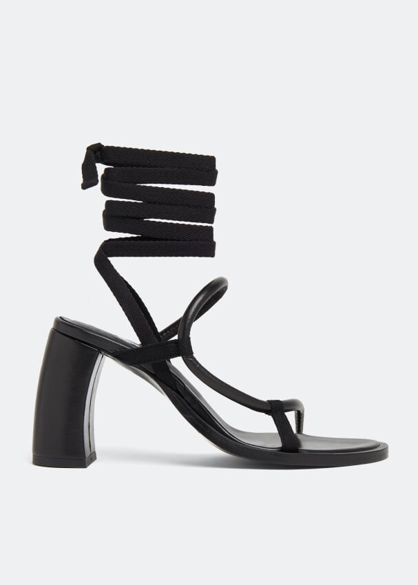 

Сандалии ANN DEMEULEMEESTER Solange Mignon sandals, черный