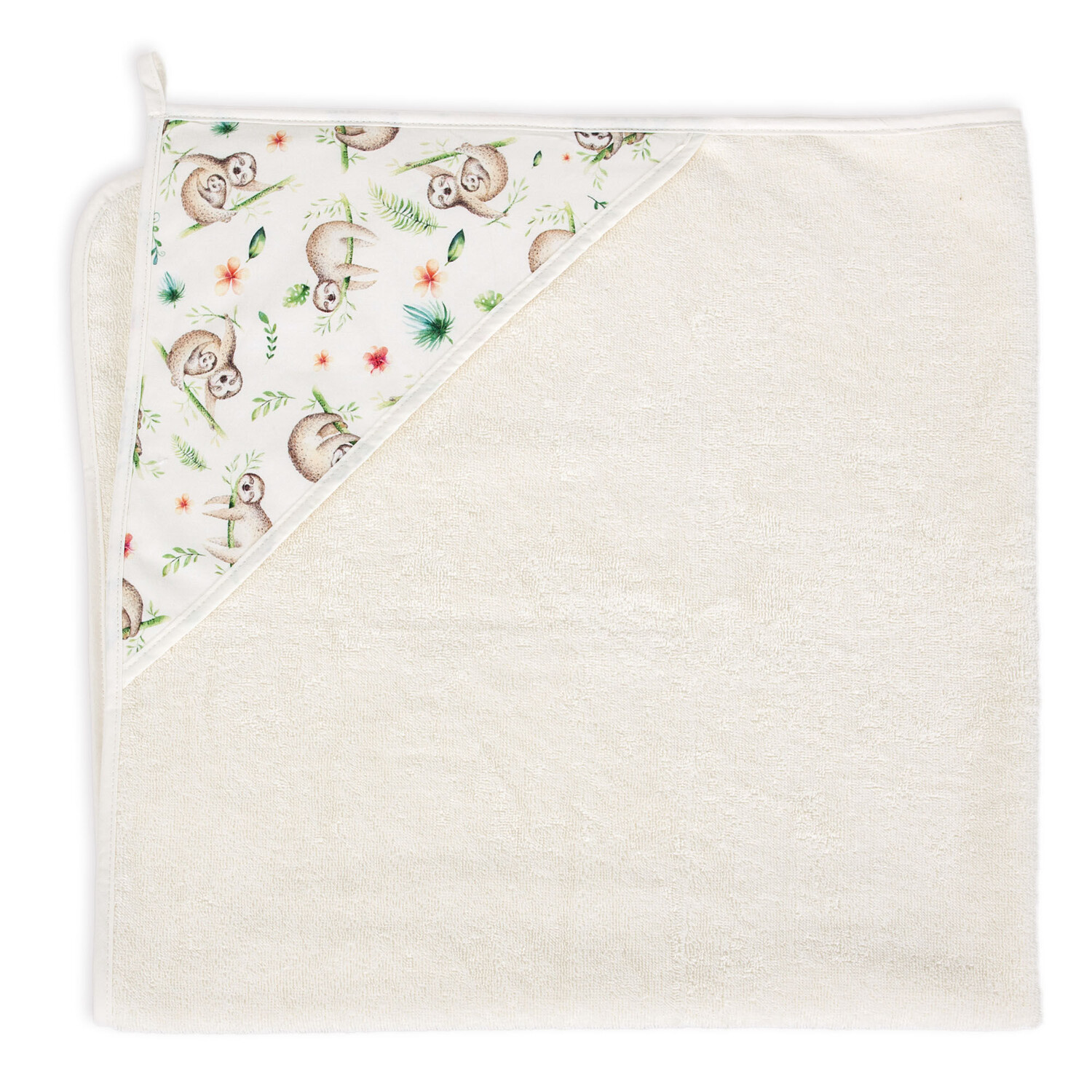 

Ceba Baby Basic полотенце детское 100x100 см Printed Line Lazy, 1 шт.