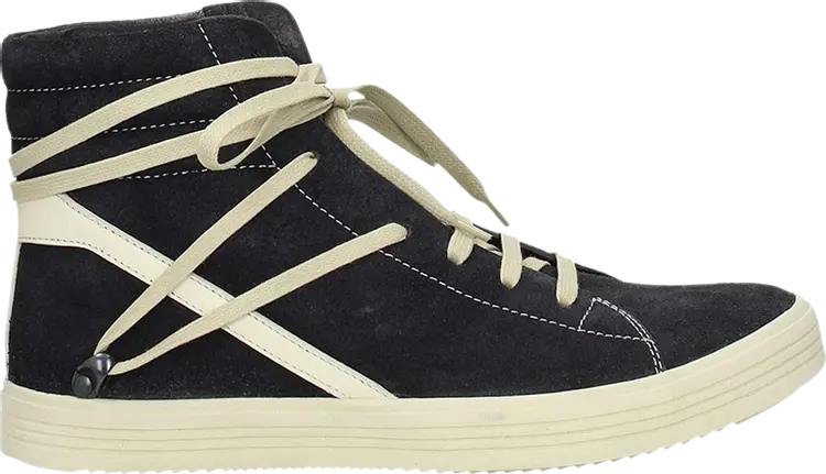 

Кроссовки Rick Owens Geothrasher High Faded Black, черный