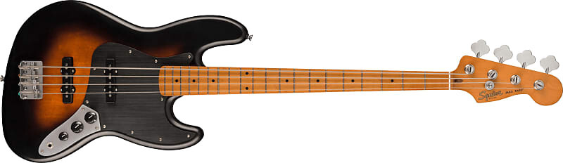 

Fender Squier 40th Anniversary Jazz Bass, Vintage Edition, Satin 2 Color Sunburst SQ40JBASSMNAHWBAPGSW2TS