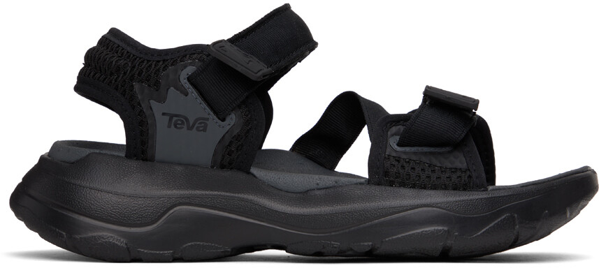 

Черные зимние сандалии Teva