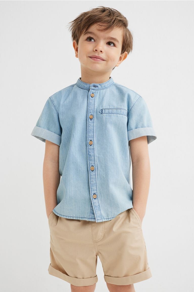 

Комплект из 2 предметов из хлопка H&M, голубой/светло-бежевый