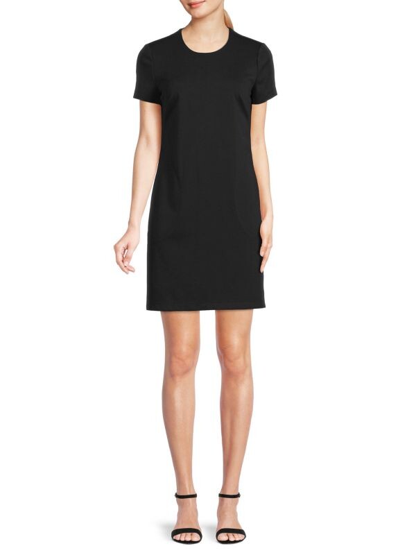 

Однотонное платье а-силуэта Calvin Klein Black