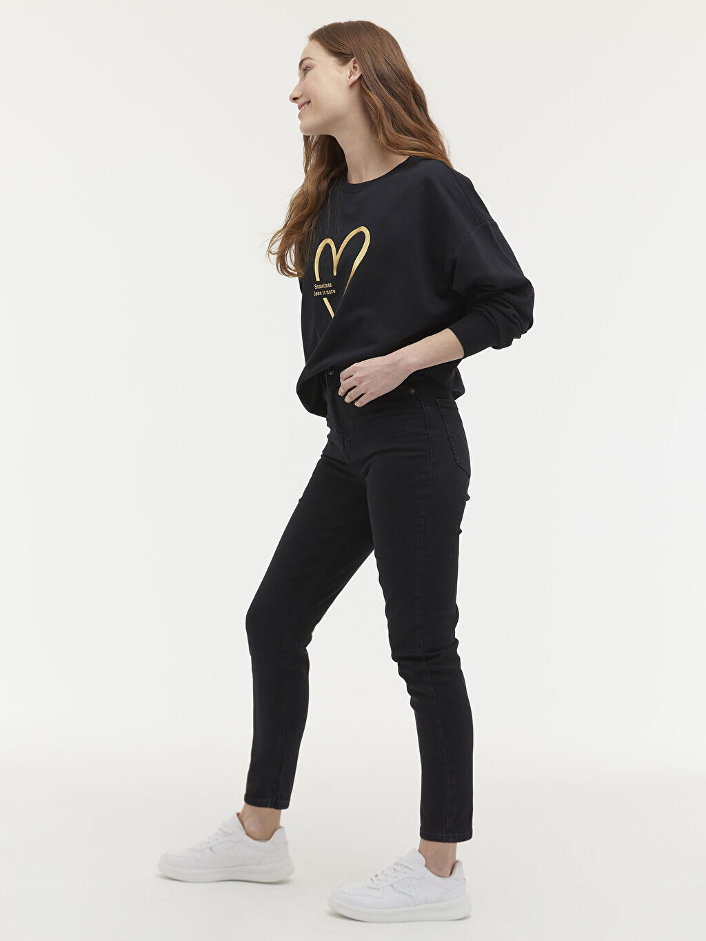 

Узкие женские джинсы с высокой талией LCW Jeans
