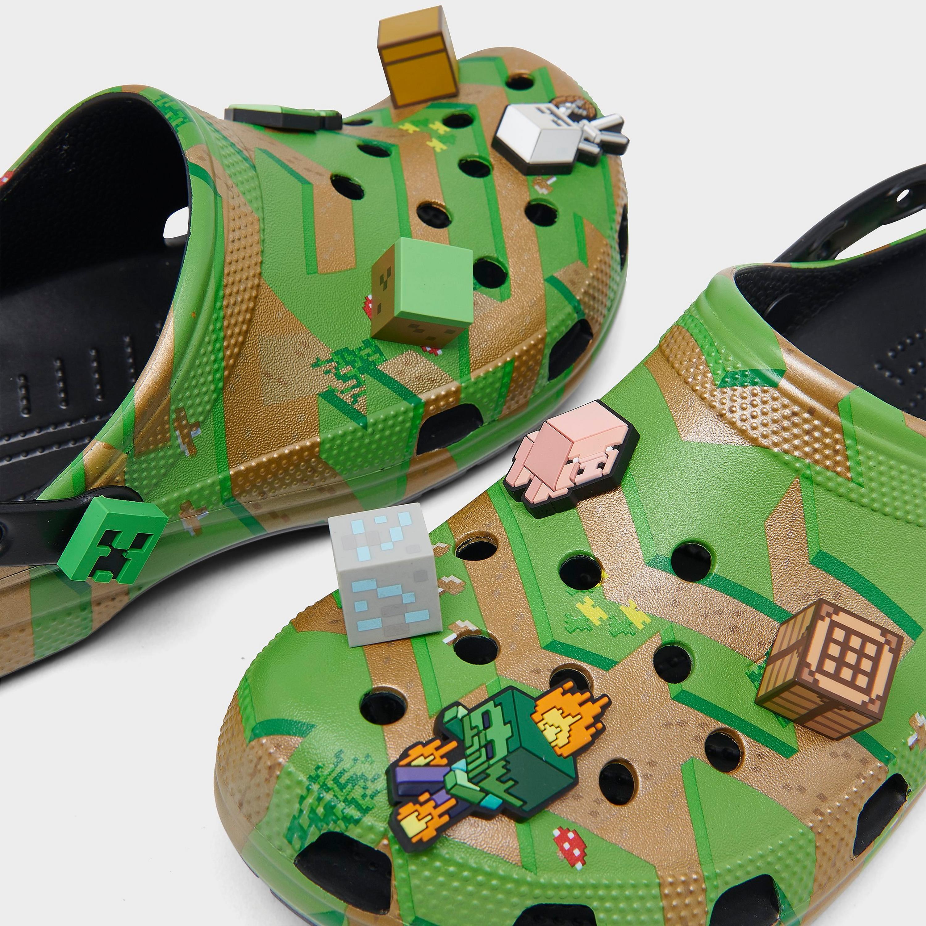 Классические сабо Crocs x Minecraft, зеленый – купить по выгодным ценам с  доставкой из-за рубежа через сервис «CDEK.Shopping»