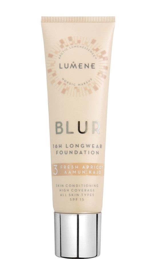 Lumene Blur Праймер для лица, 3 Fresh Apricot lumene устойчивый праймер для макияжа лица blur 20мл