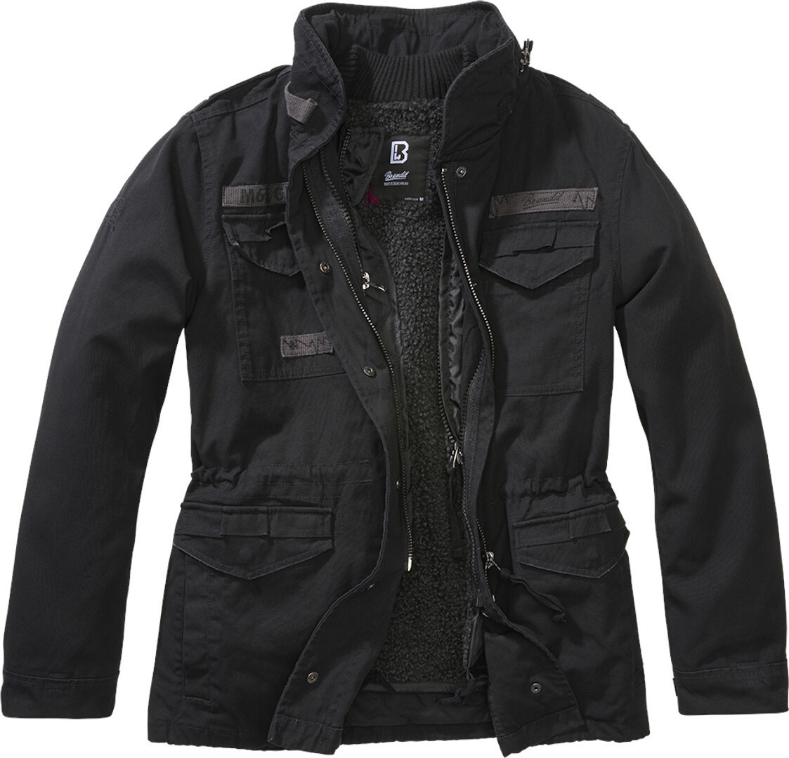 Женская куртка Brandit M65 Giant с регулируемой талией, черный