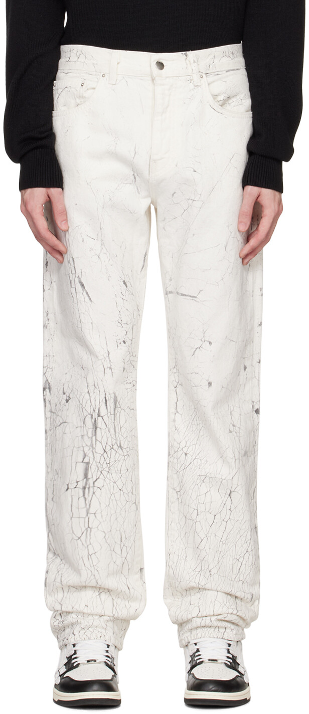 

Джинсы Off-White Mud Crack AMIRI