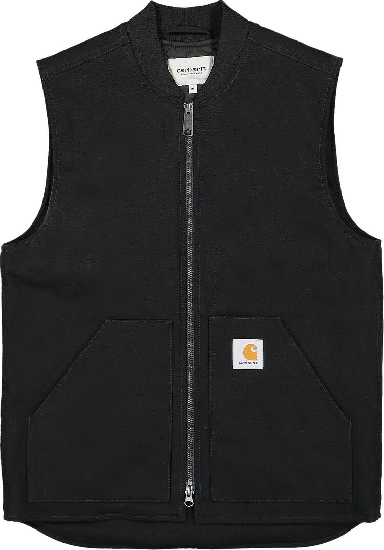 

Жилет Carhartt WIP Rigid Vest 'Black Rinsed', черный