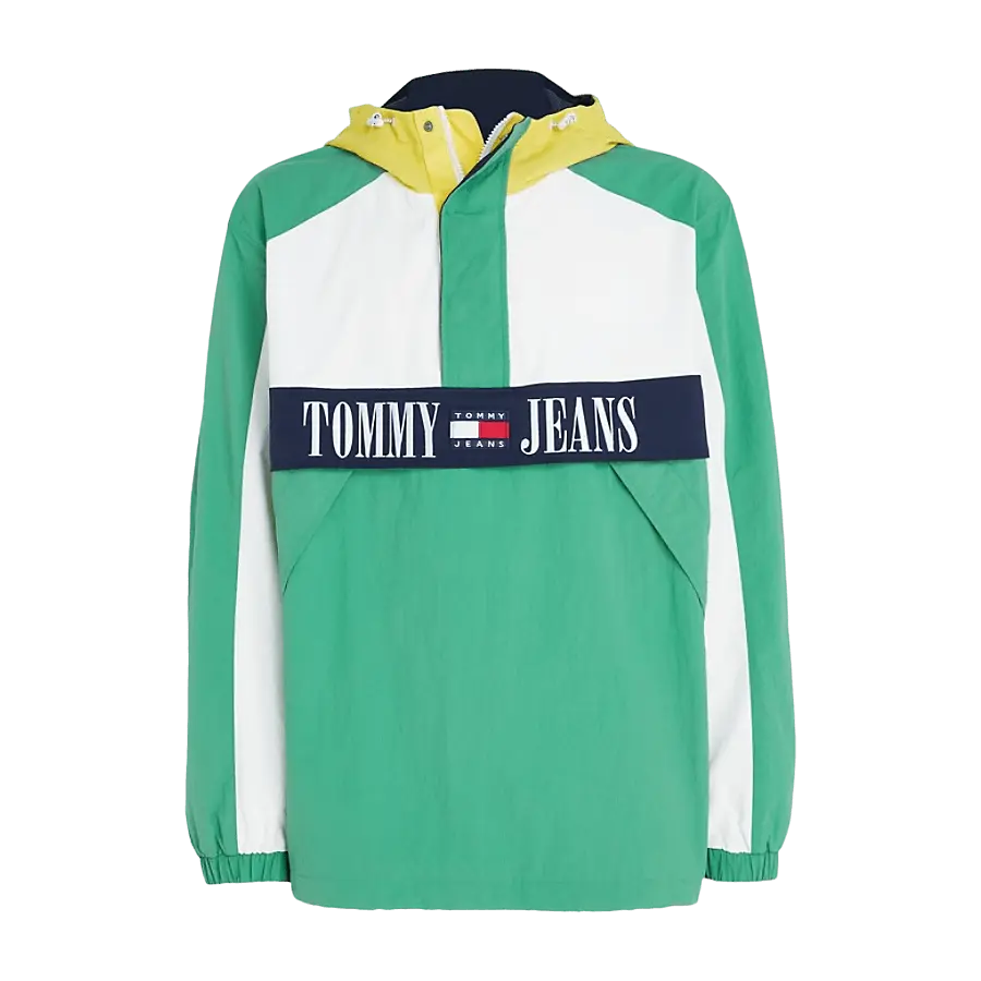 

Ветровка Tommy Jeans The Chicago Retro, зеленый