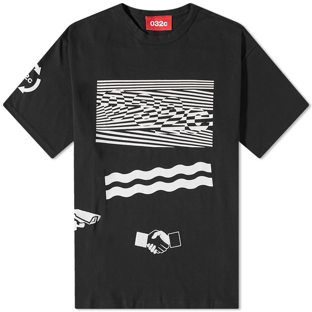 

Футболка 032c Dazzle Tee, Серый