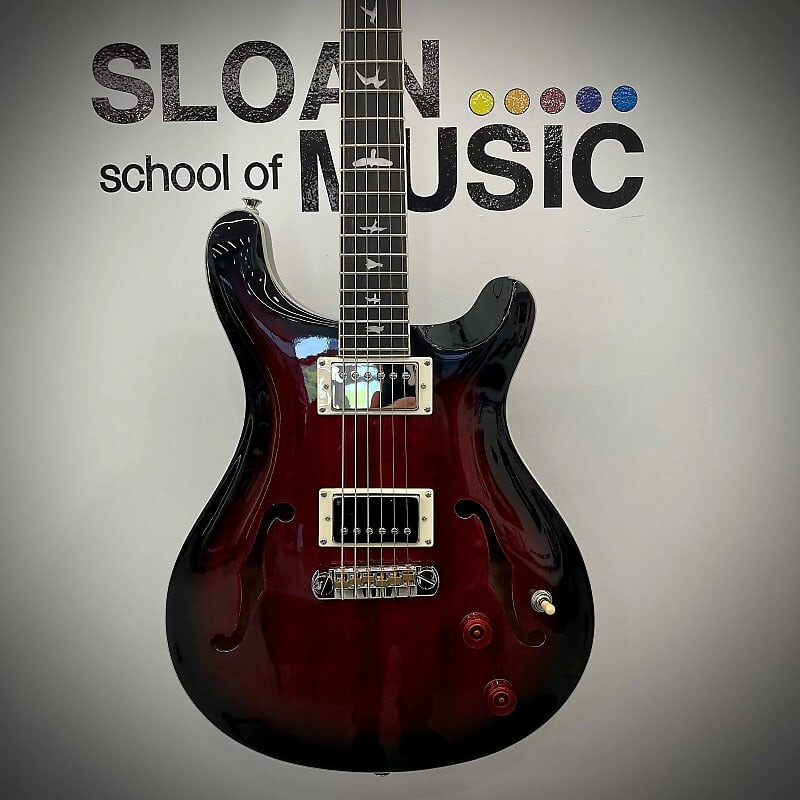 

PRS Hollowbody Standard Серия SE огненно-красный SE Hollowbody Standard