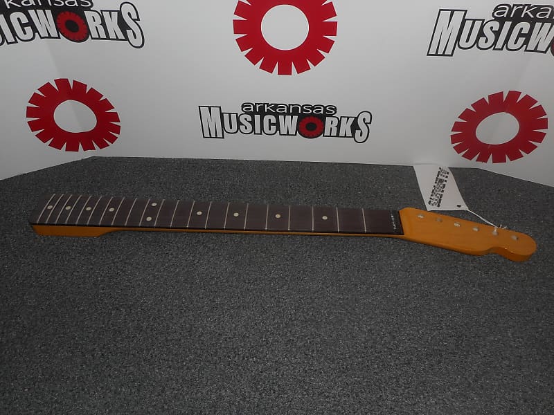 Лицензированный кленовый гриф Allparts Fender для телекастера, отделка Nitro, накладка на гриф из палисандра, #TRNF фото
