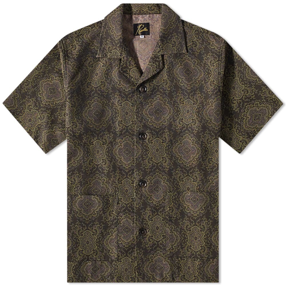 Рубашка Needles Arabesque Jacquard Cabana Vacation Shirt