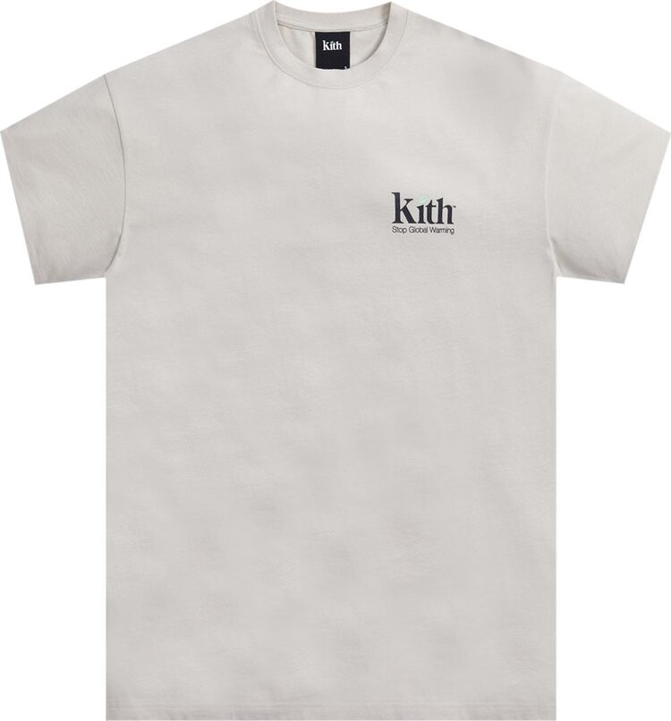 

Футболка Kith Flatten The Curve Tee 'Hallow', серый