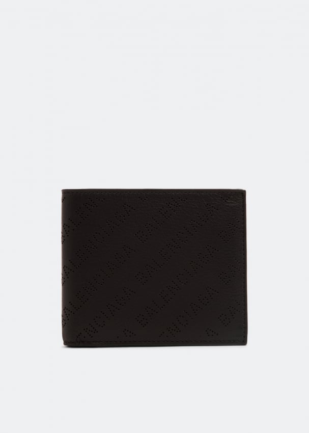 цена Кошелек BALENCIAGA Cash square folded wallet, черный