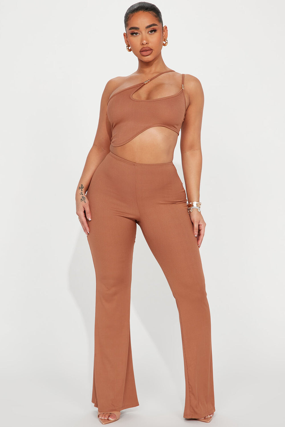 

Брюки Fashion Nova ST40455OCK, коричневый