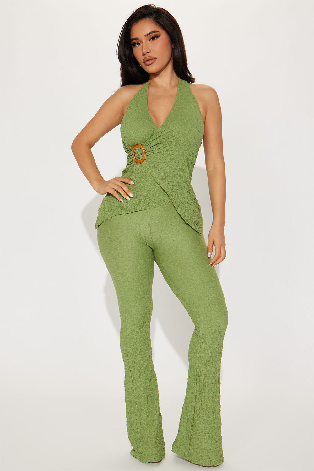 

Брюки Fashion Nova TP40032C, шалфей, Зеленый