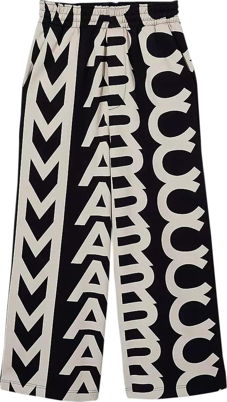 

Спортивные брюки Marc Jacobs Monogram Oversized Sweatpants Black/Ivory, черный