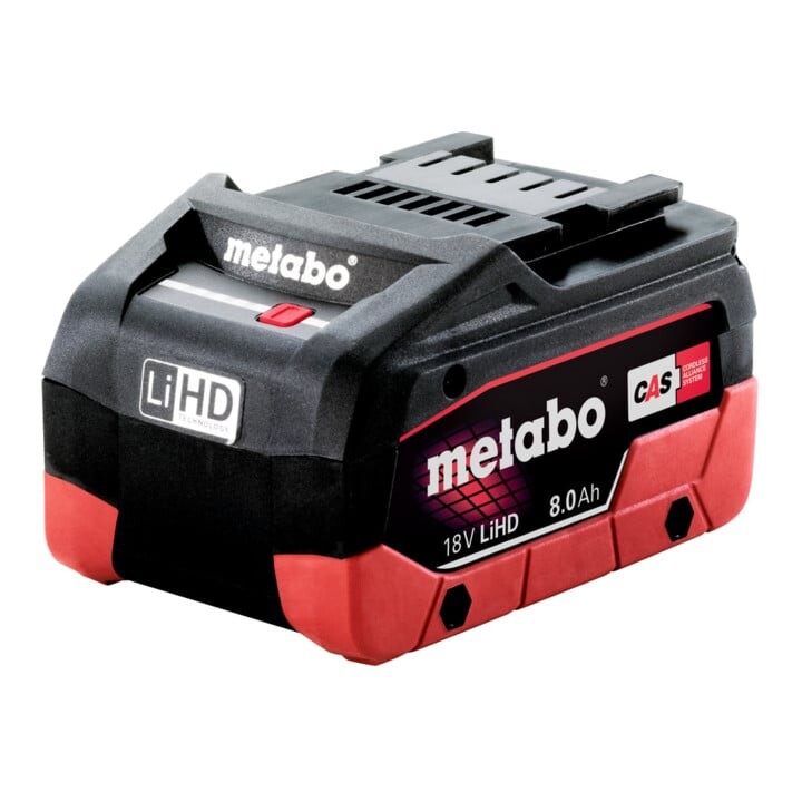 

Аккумуляторный блок Metabo LiHD 18 В - 8,0 Ач