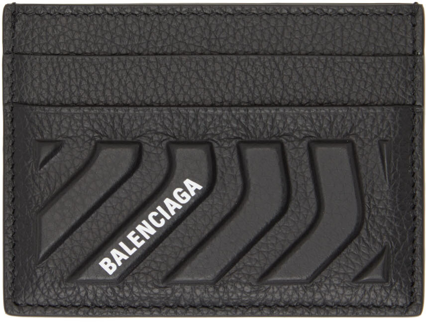 

Черный автомобильный держатель для карт Balenciaga