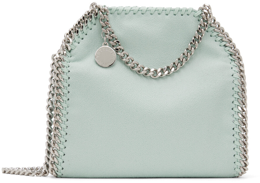 

Синяя большая сумка Tiny Falabella Stella McCartney