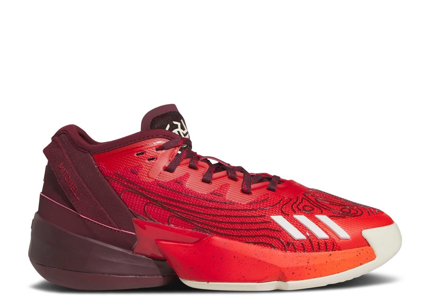

Кроссовки adidas D.O.N. Issue #4 'Time To Shine', красный