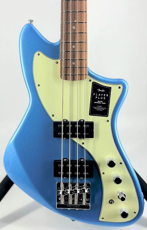 цена Fender Player Plus Active Meteora Bass Pau Ferro Накладка на гриф Opal Spark Ser#MX22113736 014-7393-395-3736