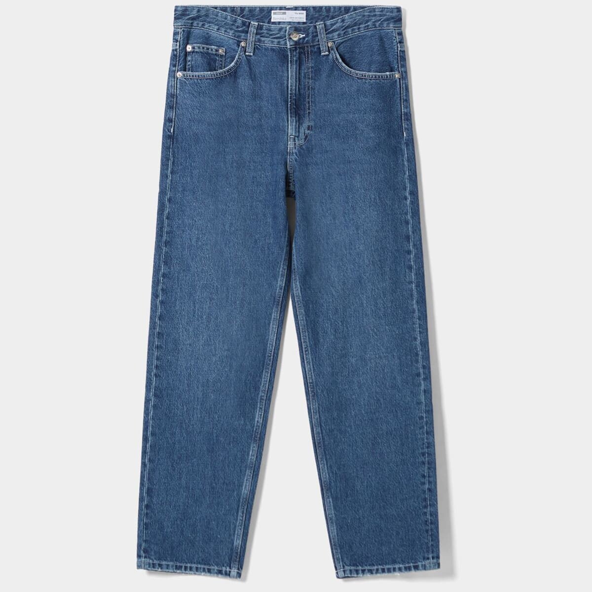 

Джинсы Bershka Wide-Leg ’90s, синий