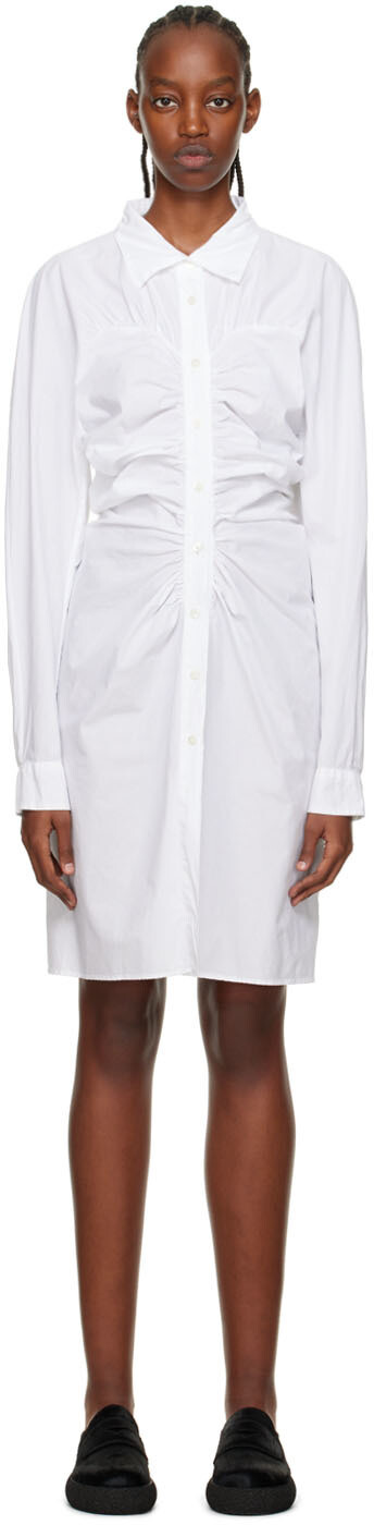 

Белое мини-платье Doram Dries Van Noten, Белый