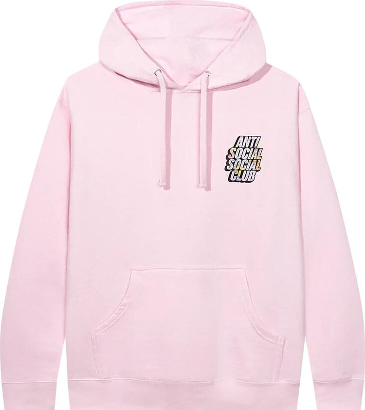 Худи Anti Social Social Club Drop A Pin Hoodie 'Pink', розовый - фото