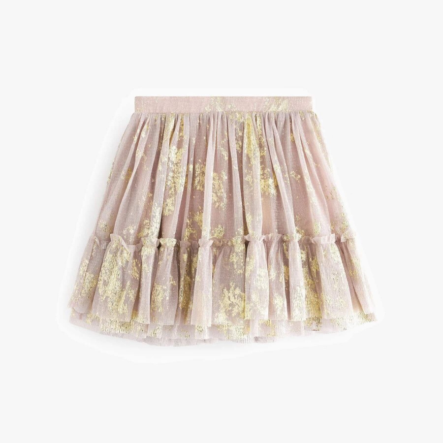 

Юбка для девочки Next Foil Sparkle Standard, розовый/золотистый