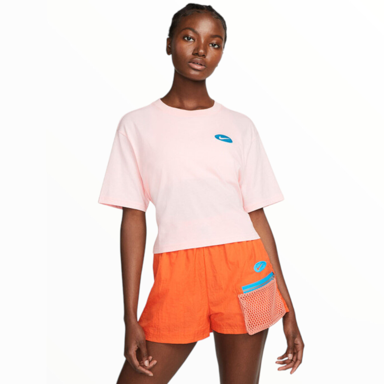 

Футболка Nike Sportswear Icon Clash, розовый