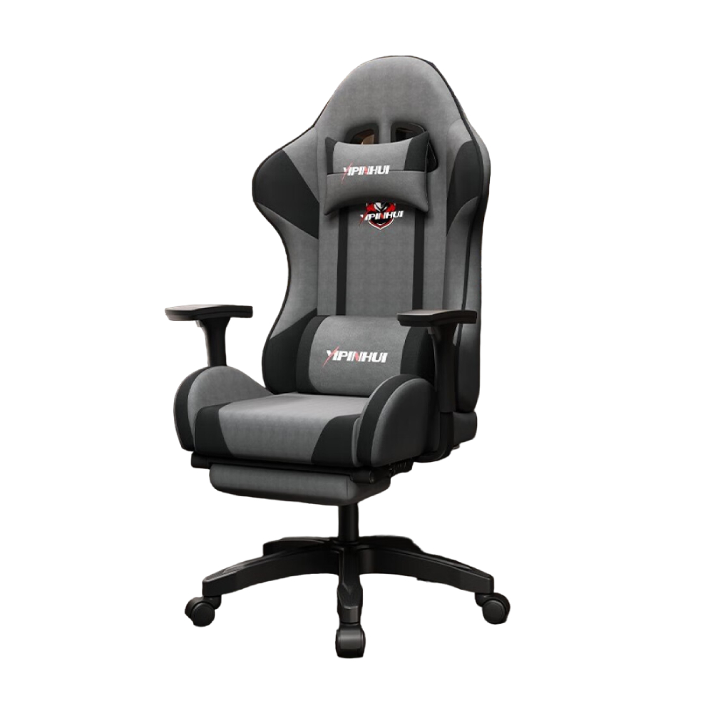 Игровое кресло Yipinhui DJ-06 eSports, 4 Gen, алюминий, серый thermaltake кресло игровое tt esports gt comfort gtc 500 black red