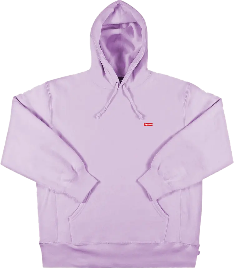 

Толстовка Supreme Enamel Small Box Hooded Sweatshirt 'Lavender', фиолетовый
