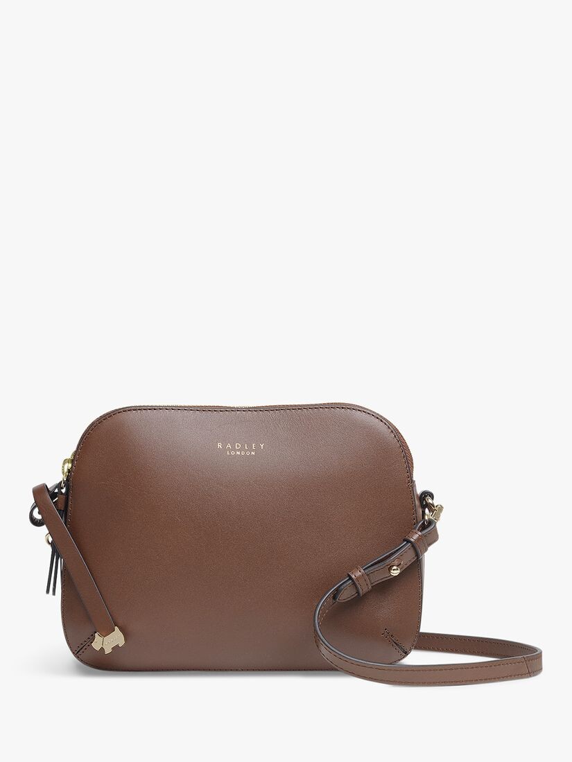 

Кожаная сумка через плечо Radley Dukes Place, черепаховый цвет
