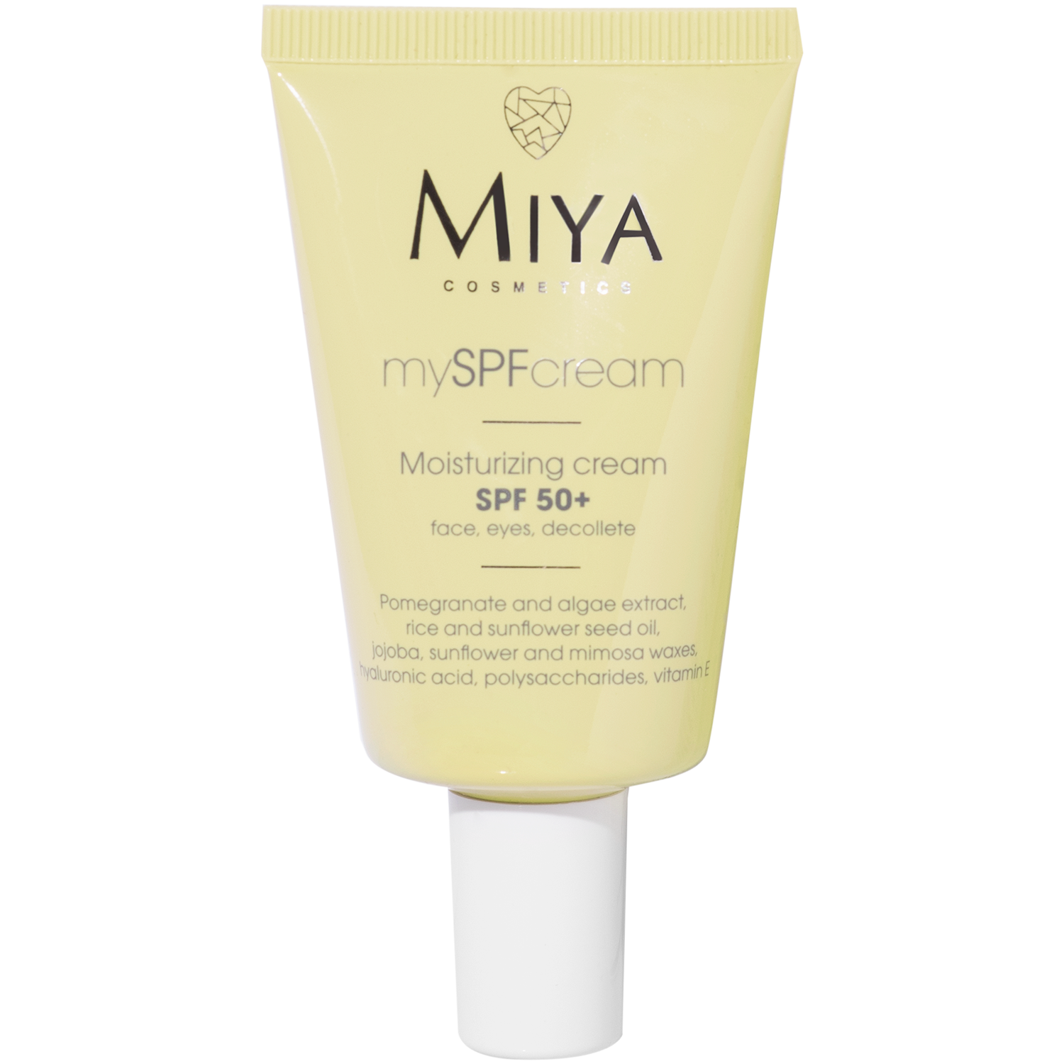 Miya Cosmetics mySPFcream увлажняющий крем для лица SPF50+, 40 мл