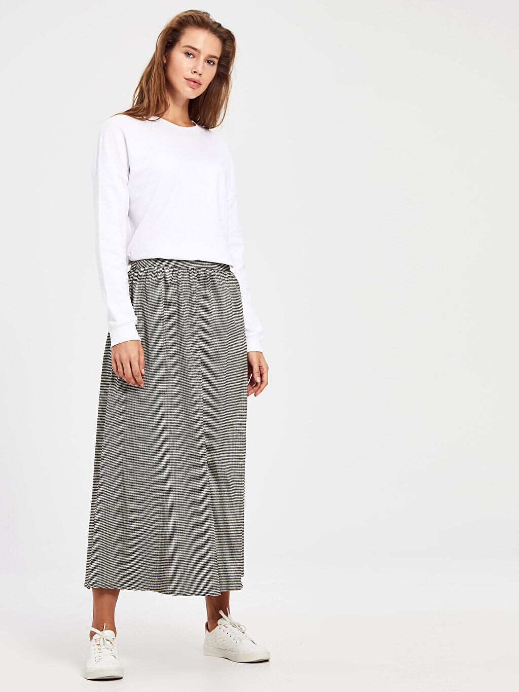 

Женская юбка из габардина LCW Modest