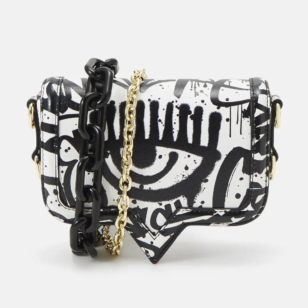 

Сумка Chiara Ferragni Range Eyelike Bags, белый/черный