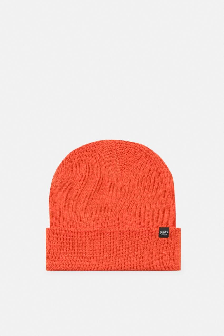 

Базовая шапка-бини Pull&Bear, апельсин