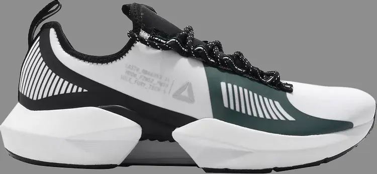 

Лимитированные кроссовки sole fury ts 'clover green' Reebok, белый