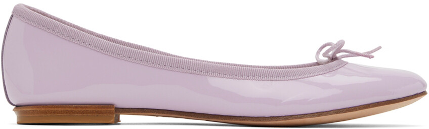 

Пурпурные лакированные балетки Cendrillon Repetto