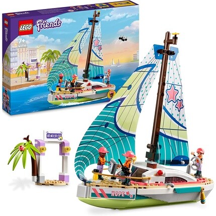 

Конструктор Lego 41716 Friends Stephanie's Sailing Adventures парусная лодка