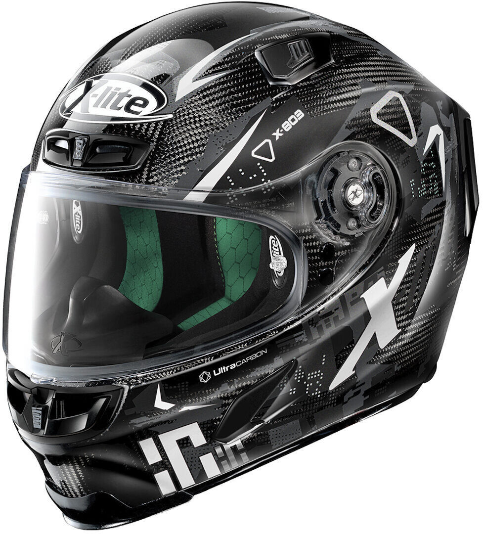 

X-Lite X-803 Ultra Carbon Darko Шлем, черный/белый
