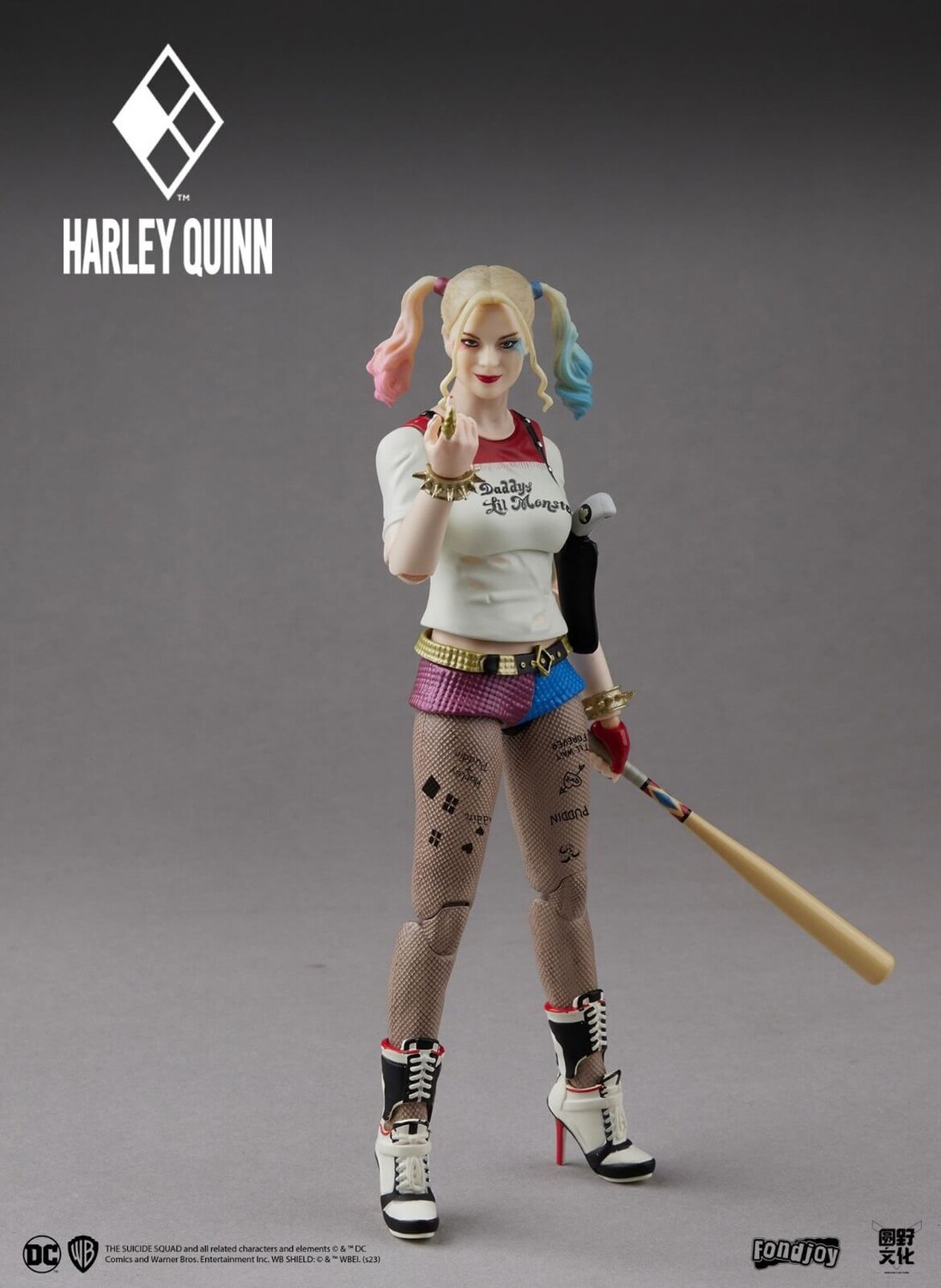 

Коллекционная фигурка Fondjoy Harley Quinn 1:9 Scale, 19,5 см