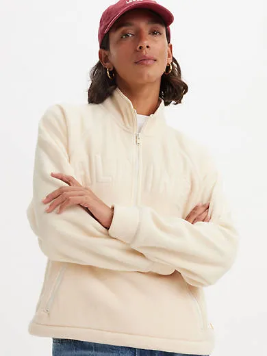 

Толстовка с молнией 1/4 Gold Tab Summit Levi's, белый