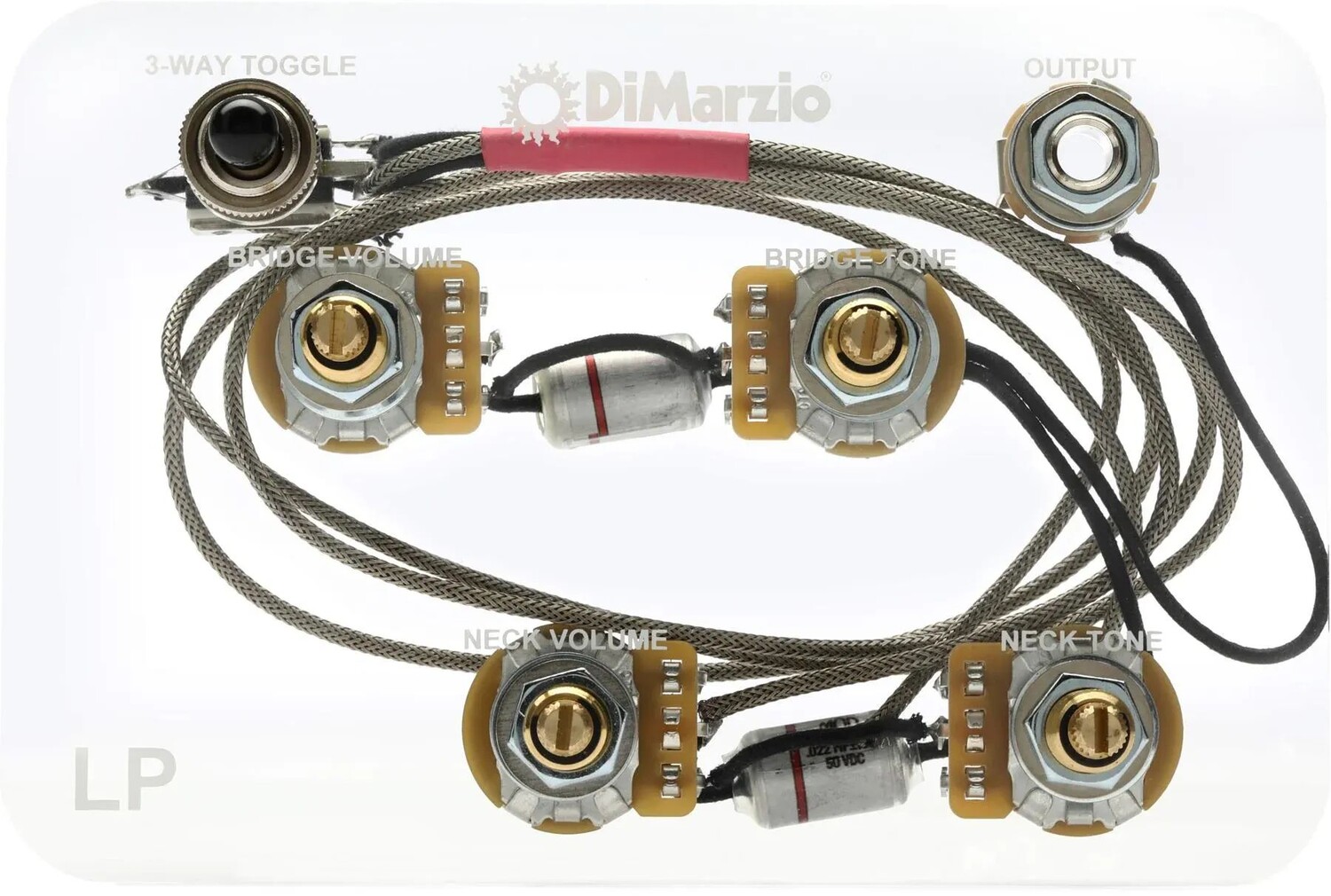 

Обновление жгута проводов DiMarzio Les Paul