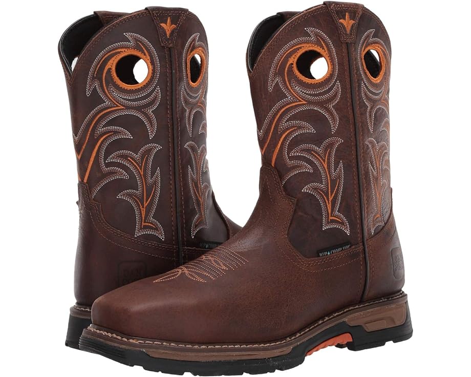 Ботинки Dan Post Storms Eye Waterproof Composite Toe EH, цвет Brown/Orange ботинки dan post warrior composite toe цвет brown leather