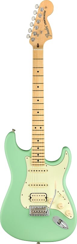 

Fender American Performer Stratocaster HSS — Satin Surf Green с кленовым пальцемb 011-4922-357
