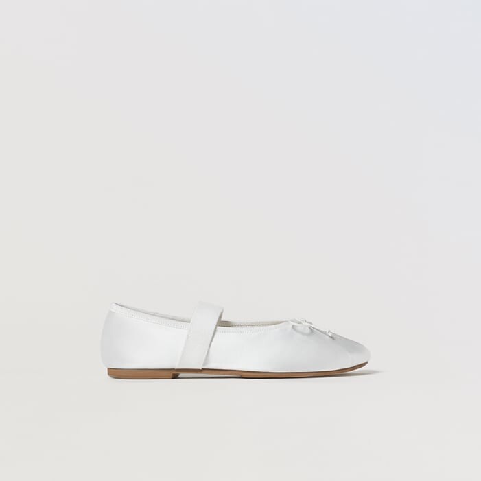 

Балетки Zara Kids, белый
